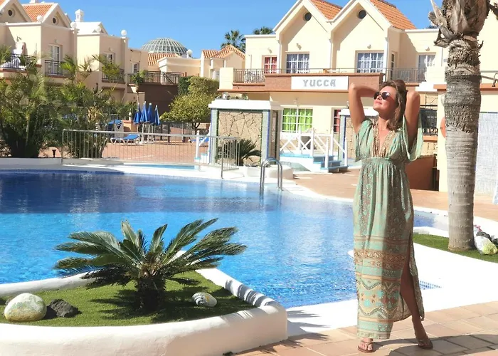 Yucca Park, Lovely, Quiet, 2 Bedroom, 70M2, Ocean Pool View! Costa Adeje 